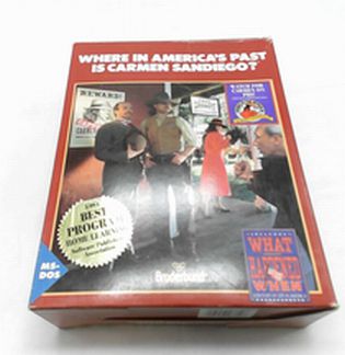 New Where in America’s Past is Carmen Sandiego? Broderbund PC  [CIB]