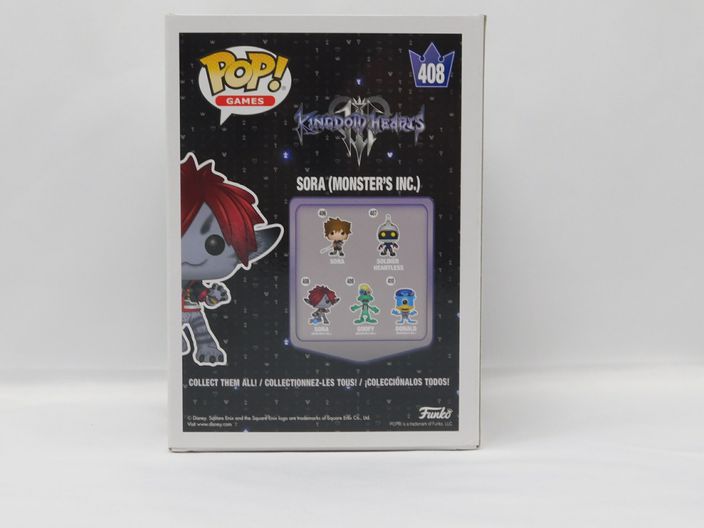 Load image into Gallery viewer, Funko Pop Disney: Kingdom Hearts 3 - Sora Monster Inc Collectible Figure w case
