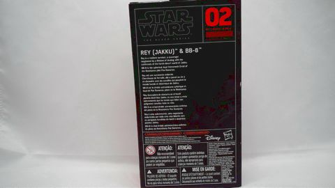 Star Wars The Black Series 6-Inch Rey Jakku and BB-8 Action Figure