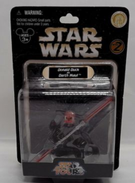 Load image into Gallery viewer, Star Wars Disney Parks Star Tours Donald Duck as Darth Maul Figure Series 2
