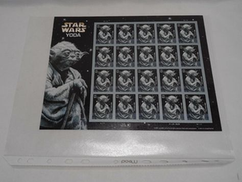 Scott 4205 STAR WARS - YODA Pane of 20 US 41¢ Stamps MNH 2007