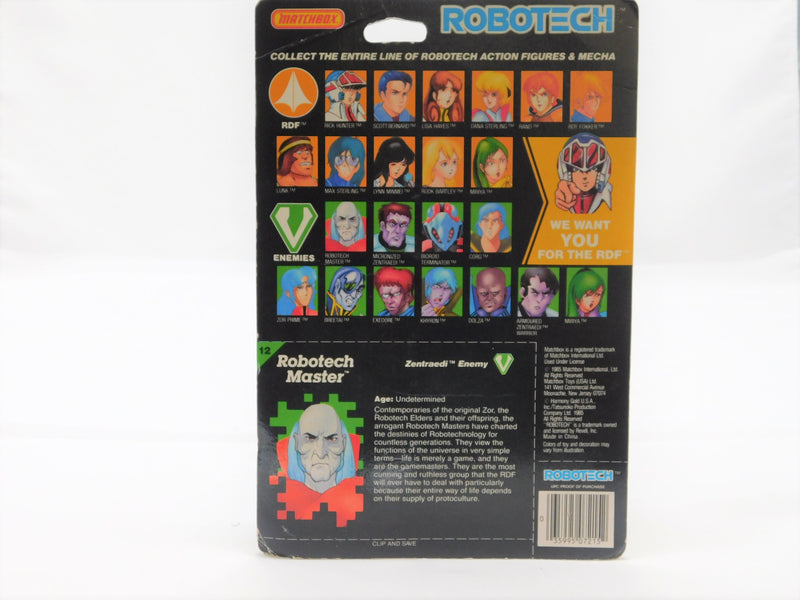 Load image into Gallery viewer, 1985 Matchbox Robotech Master Zentraedi Enemy Action Figure
