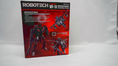 Robotech Spec-Ops VF-1J Veritech Exclusive Fighter Figure Loot Crate 1/100 NIB