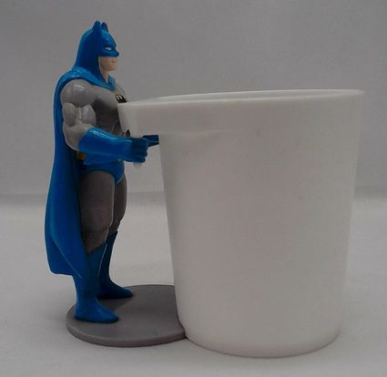 Load image into Gallery viewer, DC Comics 1988 Burger King cup holder figure batman
