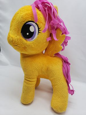Load image into Gallery viewer, My Little Pony Scootaloo Plush 12&quot; Hasbro Stuffed Animal 2014
