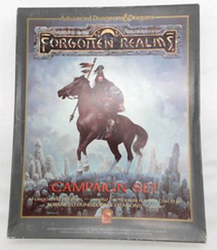 Load image into Gallery viewer, AD&amp;D Dungeons Dragons Forgotten Realms Original Boxed Set
