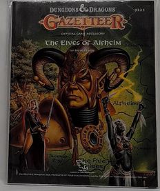 D&D Gazetteer - The Elves of Alfheim (TSR 9223)