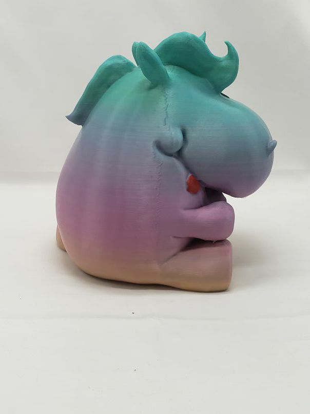 Load image into Gallery viewer, Chunky Unicorn 3D print
