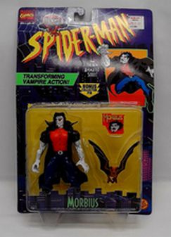 Spider-Man Animated Series Morbius Action Figure Marvel ToyBiz 1995
