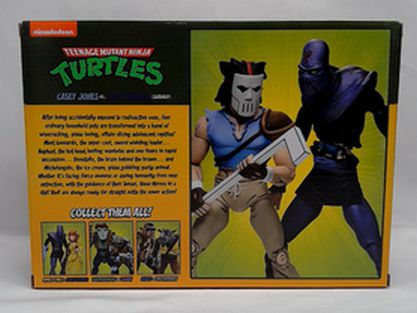 Teenage Mutant Ninja Turtles Cartoon CASEY JONES FOOT SOLDIER 2 Pack NECA TMNT