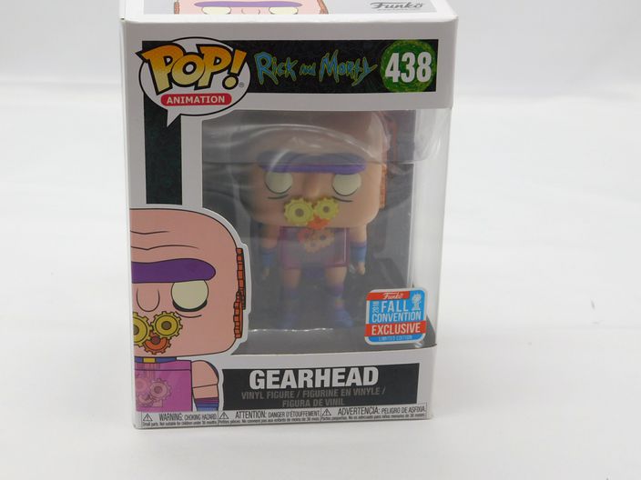 Load image into Gallery viewer, Funko Pop! Rick and Morty - Gearhead #438 NYCC Shared Exclusive! Vaulted
