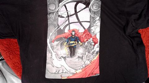 Load image into Gallery viewer, Marvel Doctor Strange Size 2X Shirt Color Black
