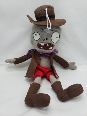 Load image into Gallery viewer, Plants Vs Zombies 2 Series Plush Toy Cowboy Zombie 30cm 12 inches
