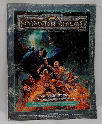 Advanced D&D Forgotten Realms The Magister 1988 #9229