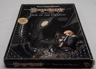 AD&D 2nd Edition Dragonlance TIME OF THE DRAGON Boxed Set 1050 TSR 75637