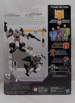 Load image into Gallery viewer, Transformers Generations Titans Return DABURU &amp; TWINFERNO Figure

