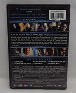 Orphan Black: Season Five (DVD, 2017) Pre-Owned