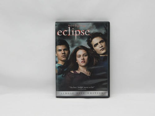 The Twilight Saga: Eclipse (2010, Full Screen DVD) Single Disc Edition