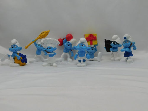 Smurf Character Toys Lot