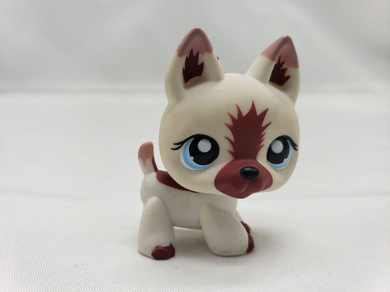 Load image into Gallery viewer, LITTLEST PET SHOP WHITE GERMAN SHEPERD PUPPY DOG # 1421
