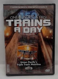 150 Trains A Day Union Pacific's Triple Track Mainline Widescreen DVD New Sealed