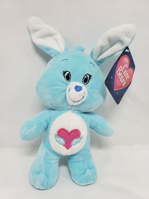 Load image into Gallery viewer, KellyToy 2017 CareBears Cousins swift heart bunny Stuffed Plush Toy
