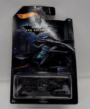 Hot Wheels Batman The Dark Knight Rises Batmobile The Bat 5/6 Mattel 2014