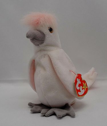 Vintage Ty Beanie Baby Original Retired Kuku Bird 1998 Tag