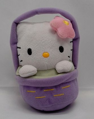 Hello Kitty Stuffed Plush Easter Bucket 6