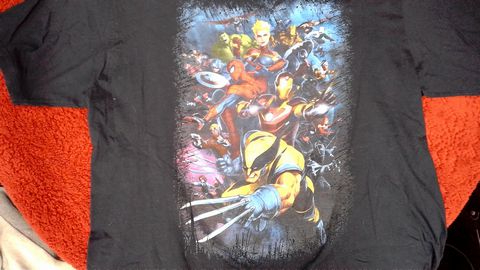 Marvel Ultimate Alliance 3 The Black Order Shirt Size 2X Color Black