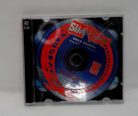 SIM Theme Park Gold Edition PC CD 2002