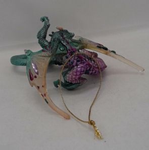 ASHTON DRAKE GALLERIE Dragons of Inspiration GUARDIAN OF HOPE Hanging Ornament