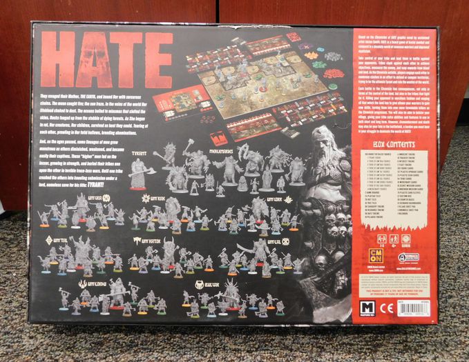 Load image into Gallery viewer, CMON: HATE Board Game (Kickstarter Exclusive Game) HTE001

