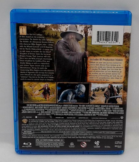 The Hobbit: An Unexpected Journey 2013 Blu-ray + DVD