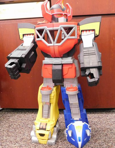 Load image into Gallery viewer, Fisher Price Imaginext Power Rangers Megazord Mega Zord
