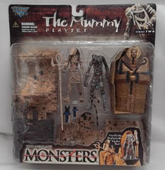 Load image into Gallery viewer, McFarlane&#39;s Monsters Series 2 The Mummy Playset 1998 Vintage Figure

