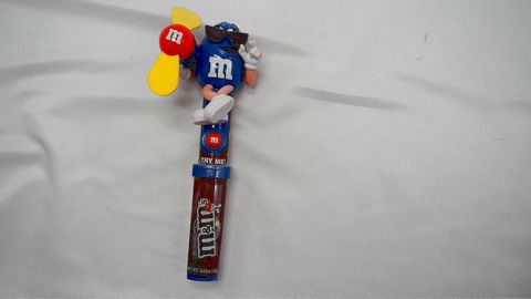 Load image into Gallery viewer, M&amp;M’s | Fan Candy Dispenser blue
