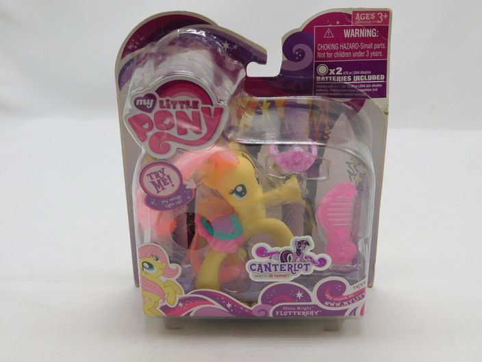 Load image into Gallery viewer, Hasbro My Little Pony MLP Canterlot Exclusive Toy Shine Bright Fluttershy
