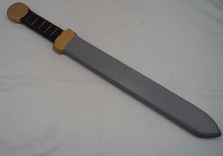 Load image into Gallery viewer, Hand Painted Wooden Sword
