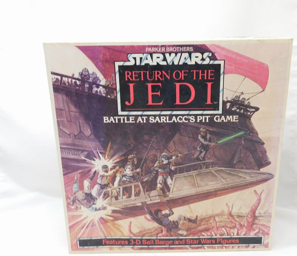 Load image into Gallery viewer, Vtg Parker Brothers Star Wars Return of the Jedi Battle at Sarlacc&#39;s Pit Game
