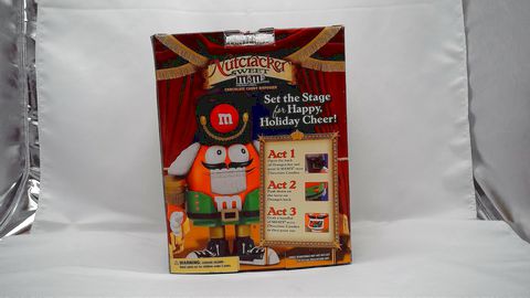 Load image into Gallery viewer, M&amp;M&#39;s Nutcracker Orange Variant Candy Dispenser Limited Edition (Pre-Owned)
