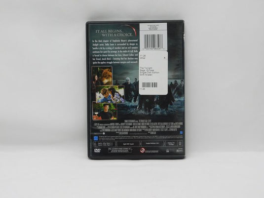 The Twilight Saga: Eclipse (2010, Full Screen DVD) Single Disc Edition