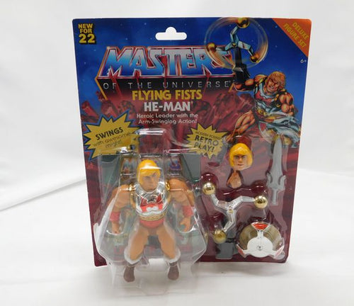 Masters of the Universe MOTU Origins Wave 8 Deluxe Flying Fists He-Man