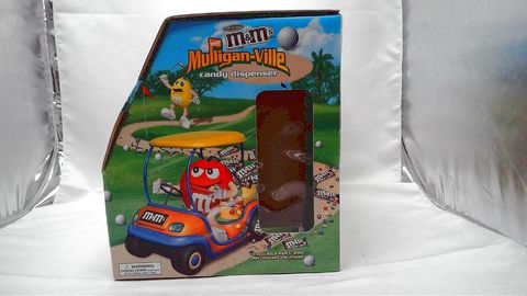 M&M's Mulligan-Ville Golf Candy Dispenser First Series Limited Edition Pre-Owned