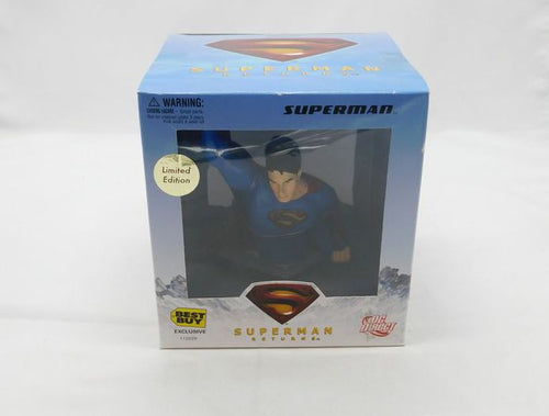 DC Direct Superman/Clark Kent Bust SET. BestBuy Exclusive