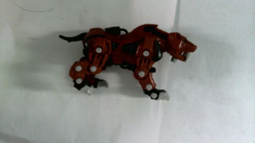 Zoids Zaber Fang Figure Tomy Hasbro 2002 Red Sabretooth Tiger Robot Droid Rare