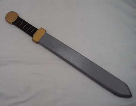 Load image into Gallery viewer, Hand Painted Wooden Sword
