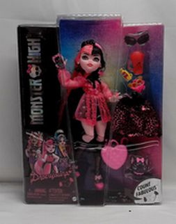 Load image into Gallery viewer, Monster High Core Draculaura Doll 2022
