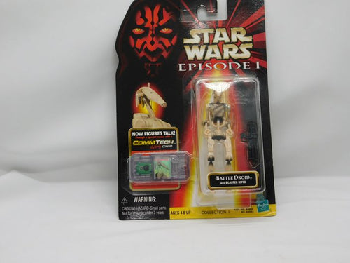 Star Wars - The Episode 1 Collection CommTech BATTLE DROID (Color Variant) 1998