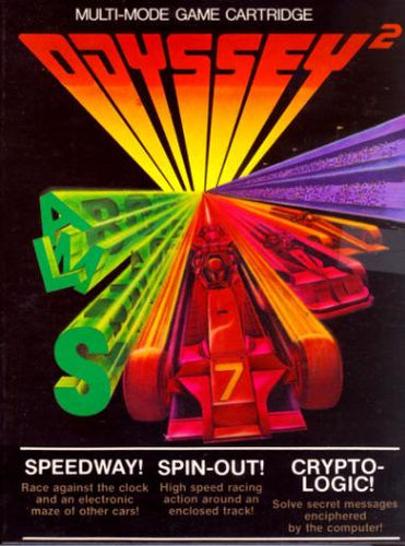 Speedway & Spinout & Crypto-Logic | Magnavox Odyssey 2  [CIB]